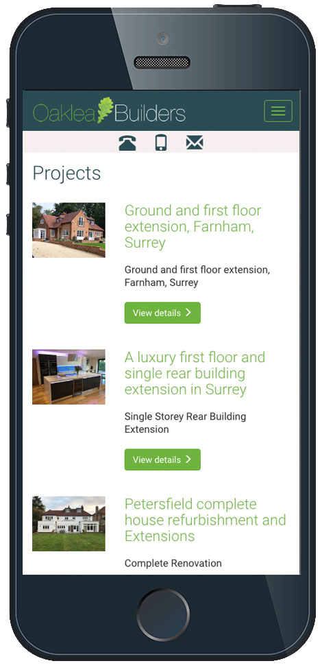 mobile responsive web design
